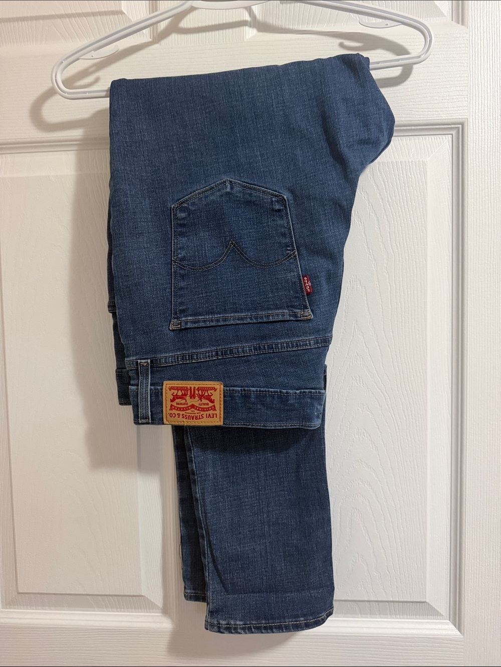 Levi's Women's Skinny Jeans Dark Blue Denim